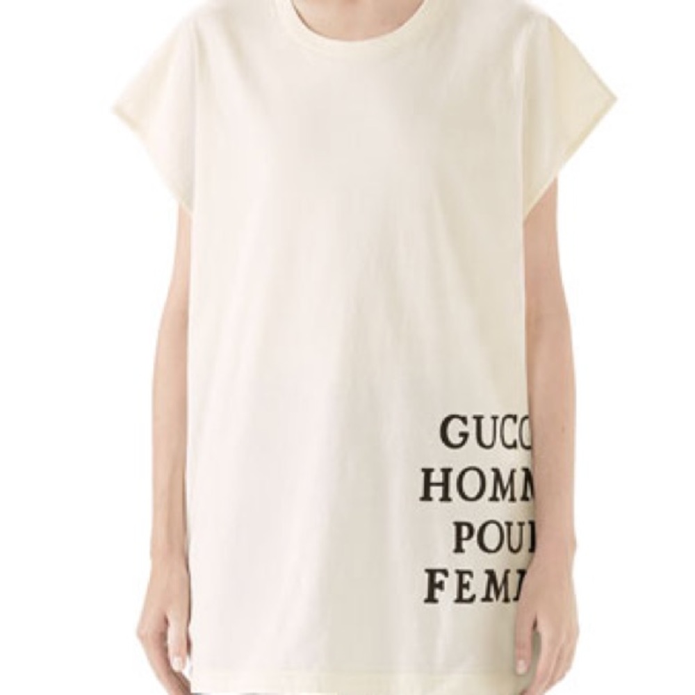 GUCCI SHIRT DRESS / OVERSIZED TEE
